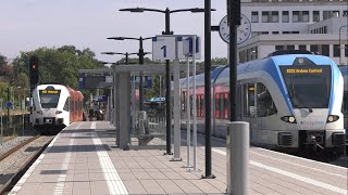 Treinen op station Doetinchem