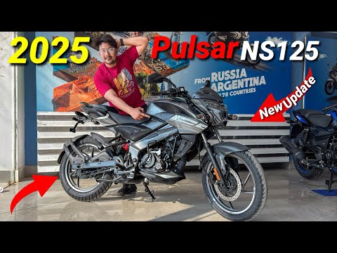 All New 2025 Bajaj Pulsar NS125 ABS Details Review | On Road Price New Changes Features