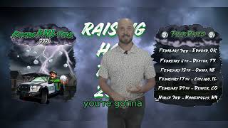 Raising Hail Tour 2026 Cities & Dates Announced | HailTrace | Derik Kline