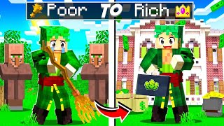 Evolving From POOREST To RICHEST In Minecraft😱