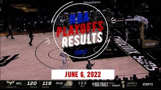 NBA Finals Results Today - June 6, 2022 - June 5, 2022 - NBA Finals