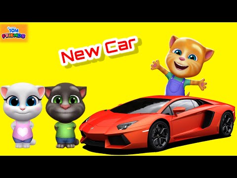 Buying New Lamborghini - My Talking Tom & Friends Unlimited Money Gameplay Android 😍 iOS