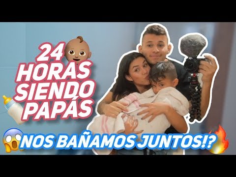 24 HORAS SIENDO PAPÁS - Nos bañamos juntos? Brosnacion