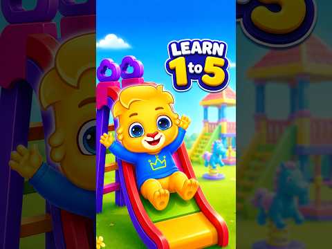 Number Counting 1-5 For Toddlers 🔢 | Count 1 2 3 4 5 with Lucas | Toddlers Learn Numbers #shorts