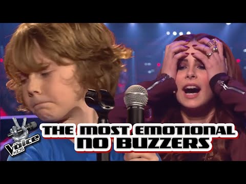 The most EMOTIONAL NO BUZZERS on The Voice Kids | The Voice Kids