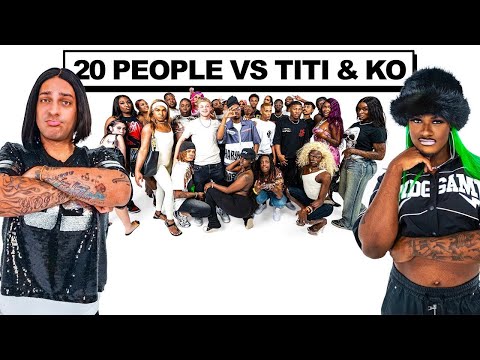 20 PEOPLE VS 2 COMEDIANS: BLAMEITONKWAY & PATDLUCKY