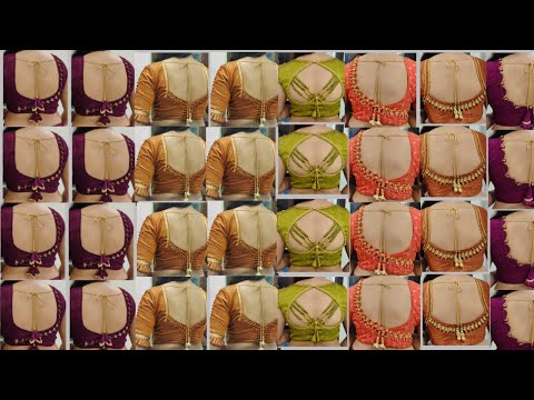 Latest blouse designs, saree blouse designs