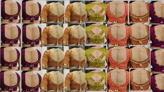 Latest blouse designs, saree blouse designs