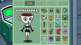 Espressona seniora in Among Us ◉ funny animation - 1000 iQ impostor