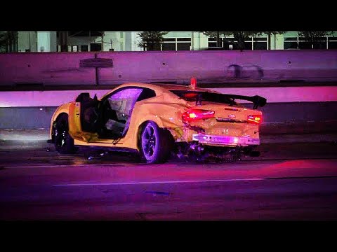 *Caught On Camera* Awful 140mph Camaro Wreck Kills Three, Injures Several | Houston
