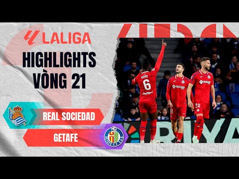 REAL SOCIEDAD - GETAFE: TẤN CÔNG CHỚP NHOÁNG, 3 ĐIỂM XỨNG ĐÁNG | LALIGA EA SPORTS 24/25 thumbnail