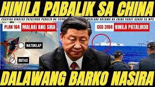 CCG 3104 HINILA PABALIK SA CHINA, PLA NAVY 164 MAY MALAKING BUTAS, J-15 IPINAKITA ANG DALANG MISSILE