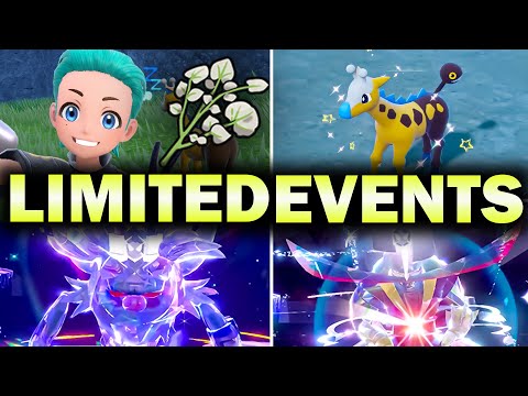 New Limited Time Events in Pokemon Scarlet and Violet DLC