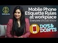 Cell Phone Usage Guidelines at Work