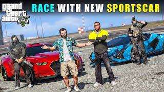 RACE WITH OUR FRIENDS | GTA V GAMEPLAY