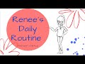 Rene's Daily Routine and Tenses