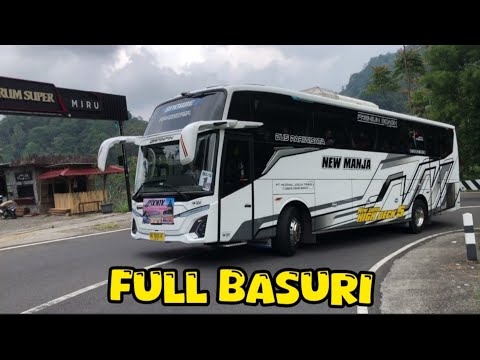 Konvoi Basuri Viral Dua Bus New Manja