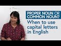 Mastering Common and Proper Nouns in English Writing