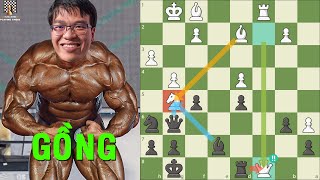 Lê Quang Liêm Gồng Mình Đỡ 4 Lần Thí Hậu Của Số 3 Thế Giới Fabiano Caruana - TungJohn Playing Chess