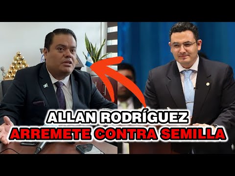 ALLAN RODRÍGUEZ LE RESPONDE A SAMUEL PÉREZ EN CONFERENCIA DE PRENSA, GUATEMALA