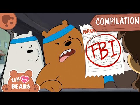 Bears' Best Episodes: Funny, Cute, and More | One Hour Compilation | We Bare Bears | We Baby Bears