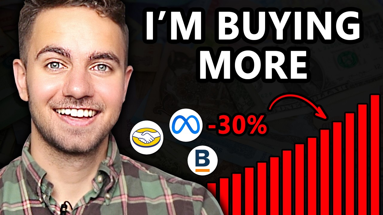 3 Stocks I'm Buying As The Market Crashes