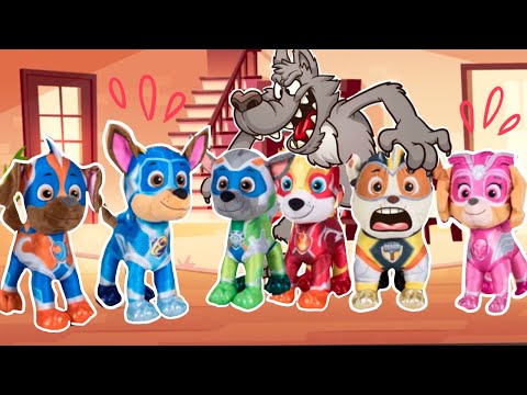 CUENTO EL LOBO y LAS SIETE CABRITAS con la PATRULLA CANINA paw patrol