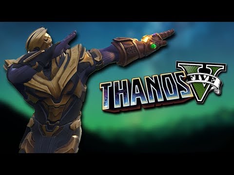 GTA 5 Mod - THANOS & FRIENDS !! - Momen Lucu GTA