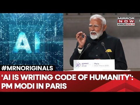 PM Modi Address AI Summit In Paris, Says AI Is Shaping Our Polity, Economy, Security And Society