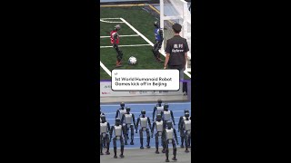 1st World Humanoid Robot Games kick off in Beijing