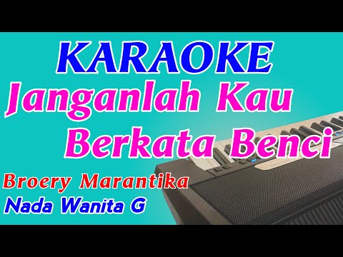 Aku Jatuh Cinta|| Karaoke Pop Indonesia || Broery Marantika || Nada Wanita