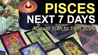 PISCES Weekly Tarot Reading "THE WAY FORWARD OPENS UP' August 10 to 16 2026 | Truth Well Told Tarot
