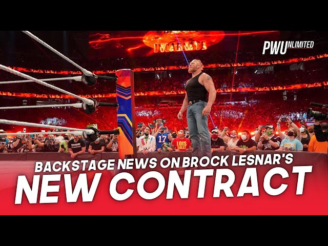 Backstage News On Brock Lesnar's New Deal With WWE