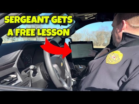 Sergeant Gets A Lesson And Cops Find Out They Are Owned