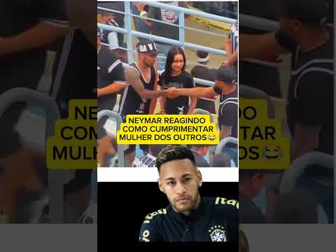 NEYMAR REGIANDO CORINTIANA NO VÁCUO KKK #neymar #neymarjr #corinthians #santos #risada