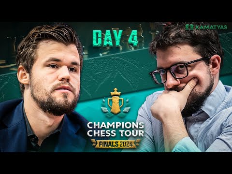 Nakita Pa Ang PAMBIHIRANG Tira? | GM Carlsen vs GM MVL Champions Chess Tour 2024 Semi Final