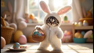 🌸🐱 Easter Kitty Saves Easter Day 🐰💐 Kitty Teams Up with the Easter Bunny! 🐱💫