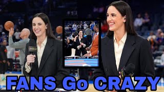Caitlin Clark Turns Heads in Prada — NBC Tunnel Moment Has Fans Speechless