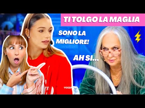 Alessia troppo ARROGANTE viene Sospesa ! Reagisco LIVE ad Amici 24