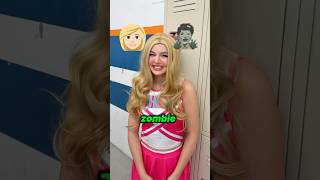 POV: the cheerleader falls in love with a zombie at school #zombies #funny #song