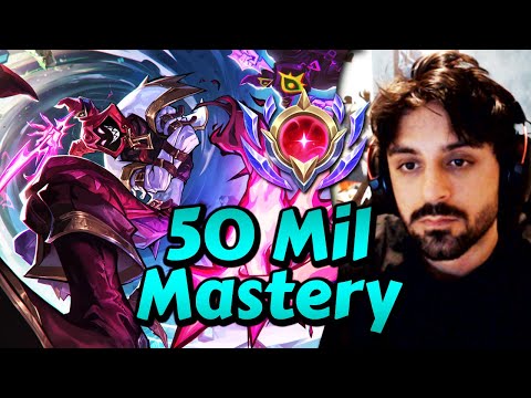 This is what 50 Million Shaco Mastery looks like