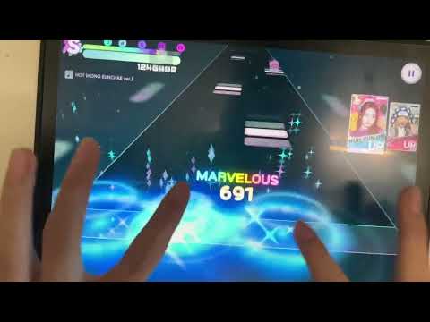 Rhythm Hive-LE SSERAFIM-HOT(HONG EUNCHAE ver.)-Super Hard Mode-All Marvelous