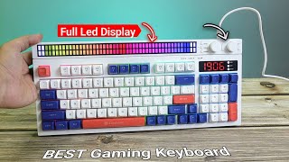 🔥Consistent Moonlite Gaming Wired RGB Keyboard With Led Display Review ⚡