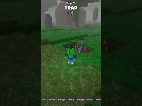 Trap $1 vs $100 #roblox #99nightintheforest