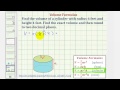 Volume of Cylinders and Pi