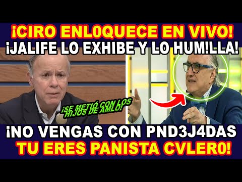 ¡ CIRO ES EXHIBIDO A NIVEL NACIONAL ! "DEFIENDES A PEÑA PORQUE ERES PANISTA, DEJA DE NEGARLO!