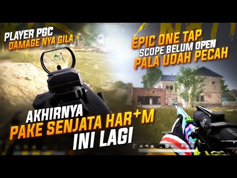 EPIC ONE TAP SCOPE BELUM OPEN  PALA UDAH PECAHH & SENJATA HAR*M IS BACK FT PLAYER PGC ! #pubg