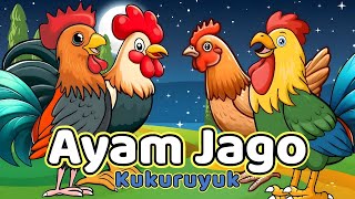 LAGU ANAK 🇮🇩 KUKURUYUK | LAGU AYAM JAGO | AYAM BERKOKOK | LAGU ANAK TREND | LAGU ANAK INDONESIA