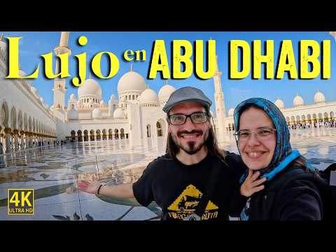 La escala más LUJOSA y con más normas de EMIRATOS ÁRABES 🫰 ABU DHABI | Furgo en ruta  T11-E58