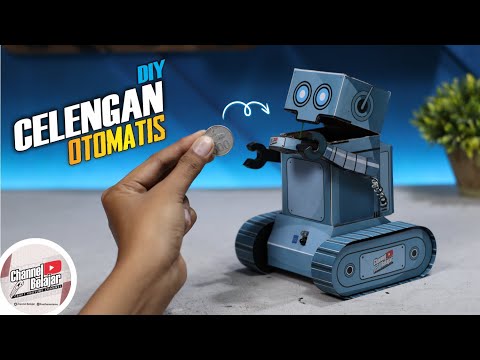Upgrade Celengan Robot Pemakan Uang Koin Bisa Jalan